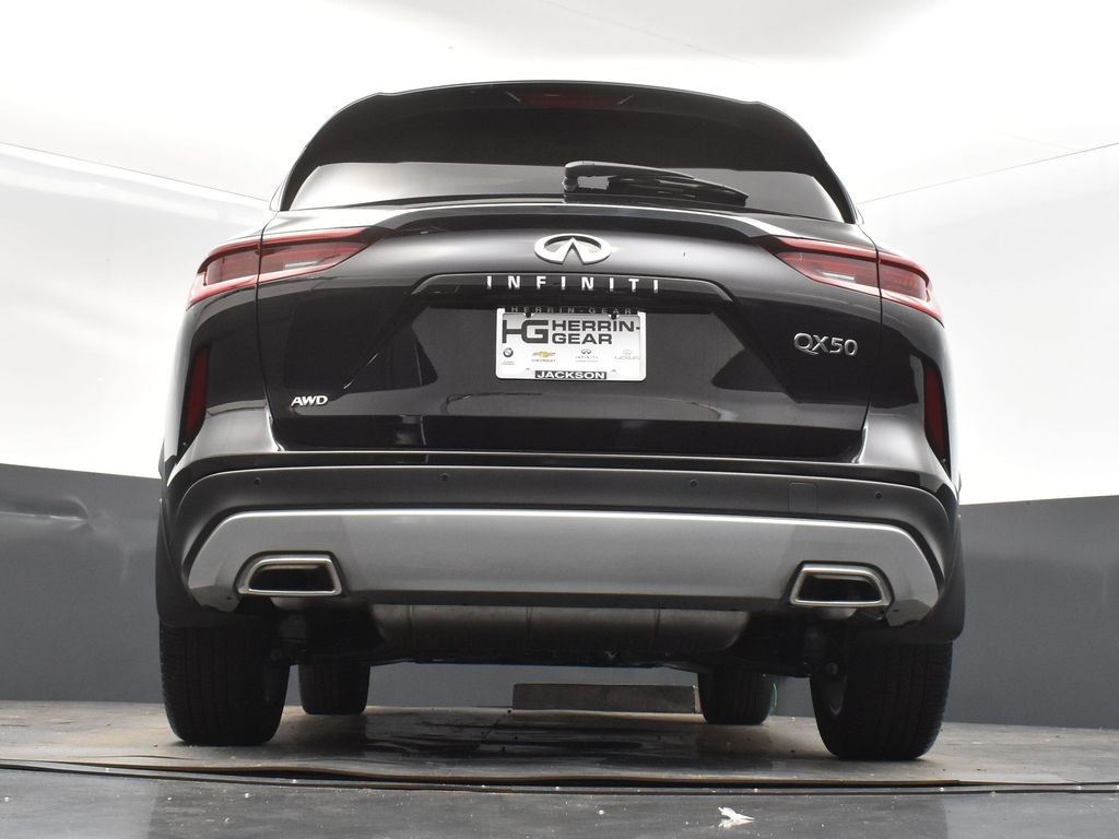 2025 Black Obsidian INFINITI QX50 LUXE AWD SUV