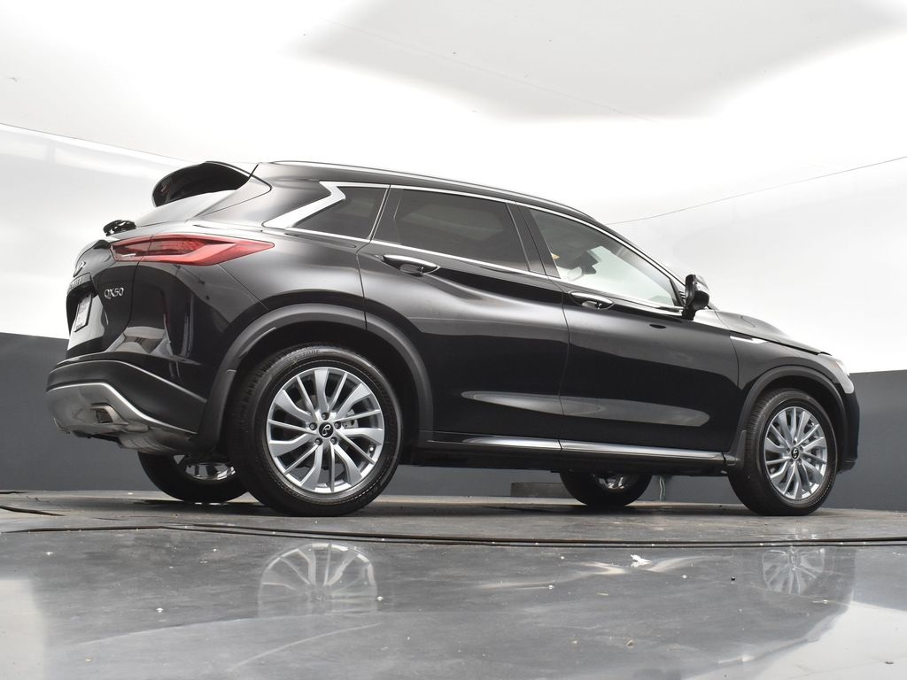 2025 Black Obsidian INFINITI QX50 LUXE AWD SUV