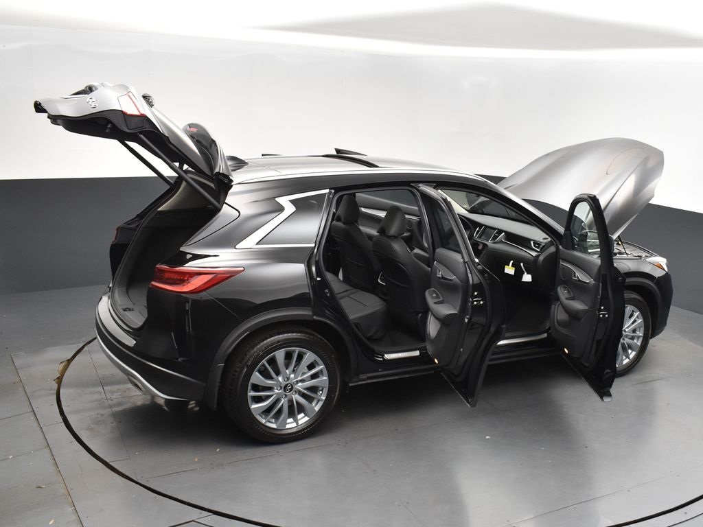 2025 Black Obsidian INFINITI QX50 LUXE AWD SUV