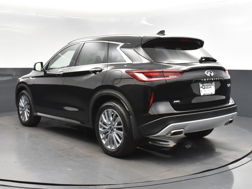 2025 Black Obsidian INFINITI QX50 LUXE AWD SUV