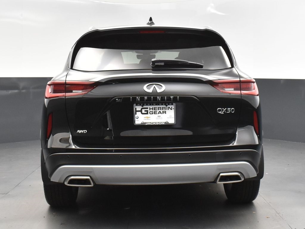 2025 Black Obsidian INFINITI QX50 LUXE AWD SUV