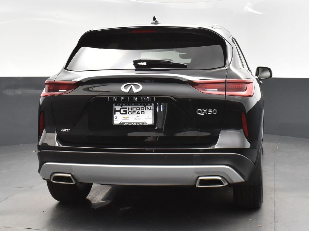 2025 Black Obsidian INFINITI QX50 LUXE AWD SUV