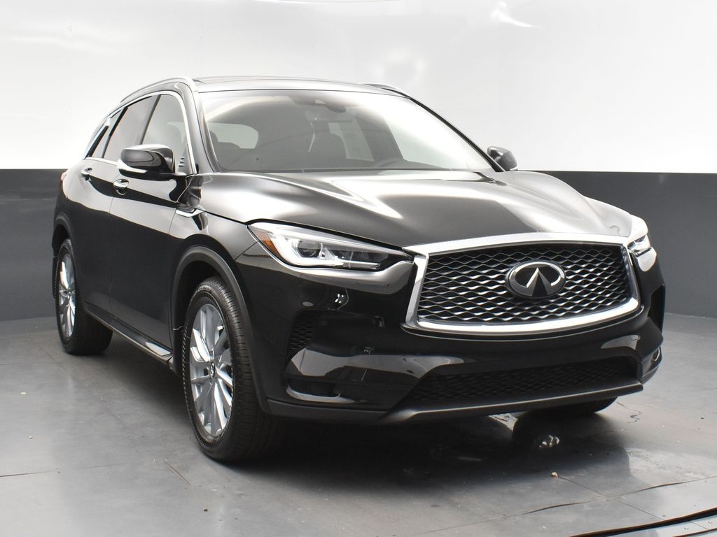 2025 Black Obsidian INFINITI QX50 LUXE AWD SUV