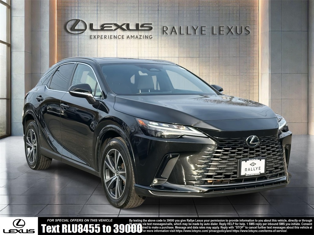 used 2023 Lexus RX car, priced at $47,995
