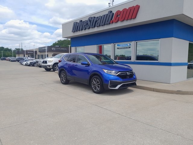 Used 2021 Honda CR-V EX-L with VIN 7FARW2H81ME000662 for sale in Triadelphia, WV