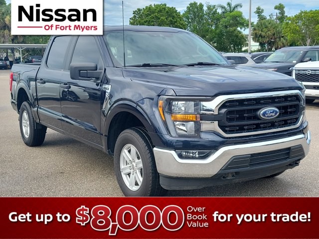 2023 Blue Metallic Ford F-150 XLT Truck