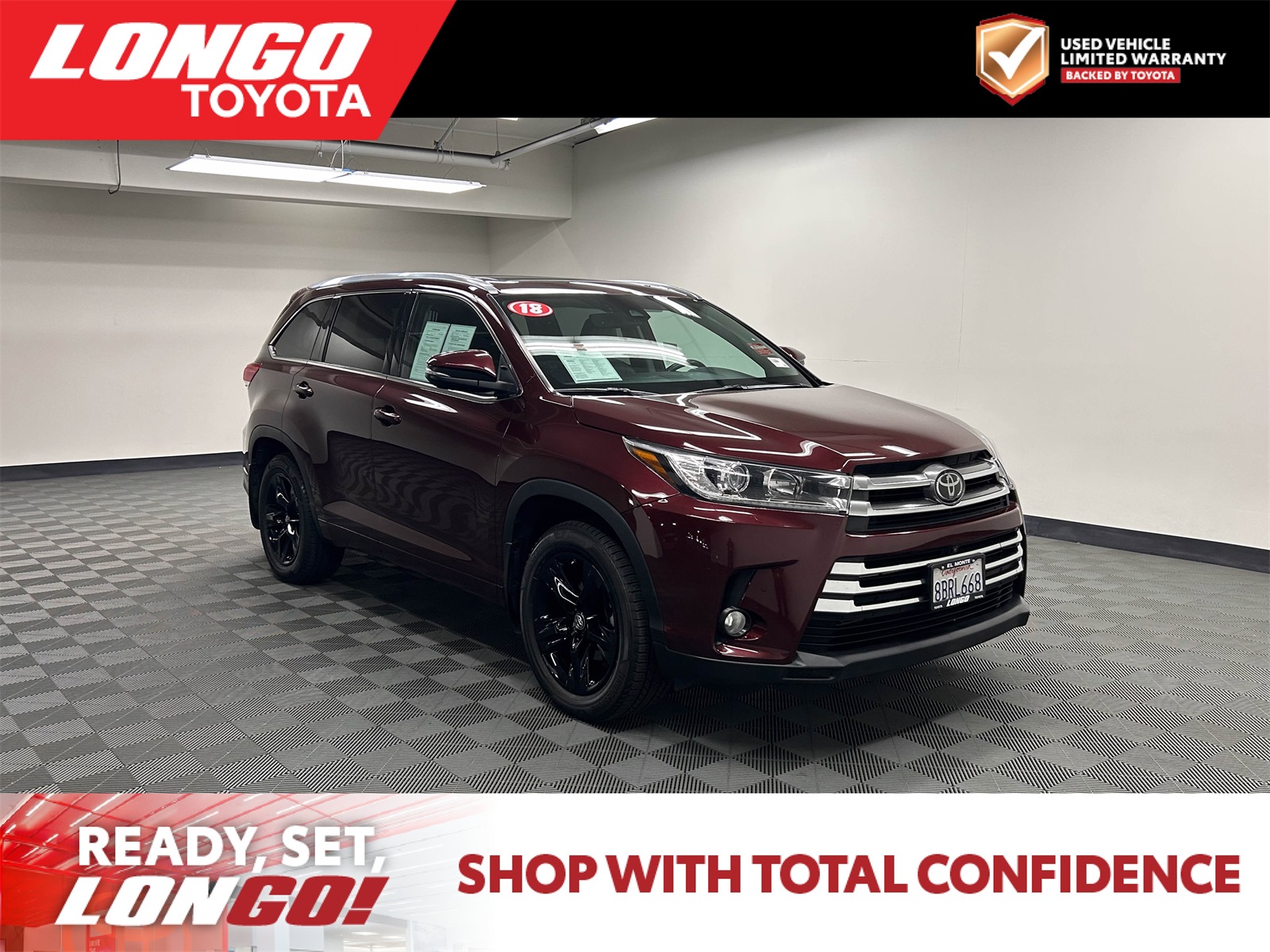 used 2018 Toyota Highlander car, priced at $17,988