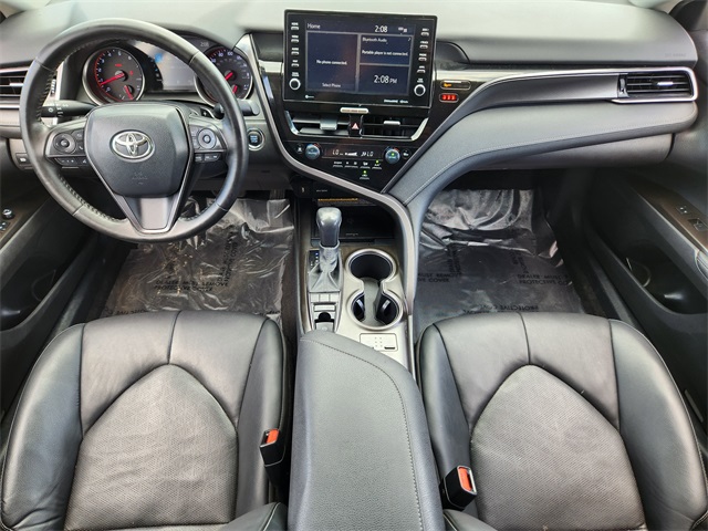 2021 Blue Toyota Camry XSE FWD Sedan