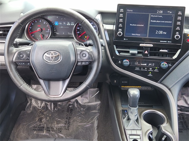 2021 Blue Toyota Camry XSE FWD Sedan
