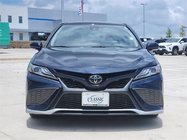 2021 Blue Toyota Camry XSE FWD Sedan