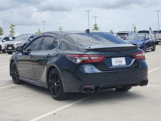 2021 Blue Toyota Camry XSE FWD Sedan
