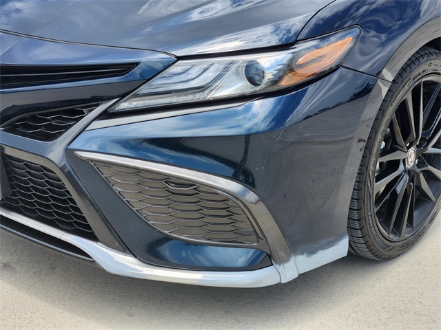2021 Blue Toyota Camry XSE FWD Sedan