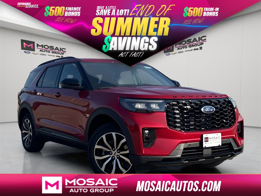 New 2025 Ford Explorer ST-Line SUVs