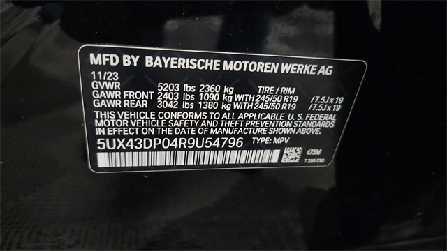 2024 BMW X3 sDrive30i RWD 2024 BMW X3 sDrive30i RWD