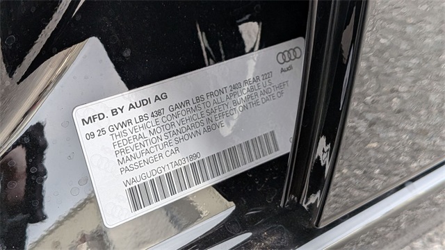 new 2026 Audi A3 car, priced at $42,915