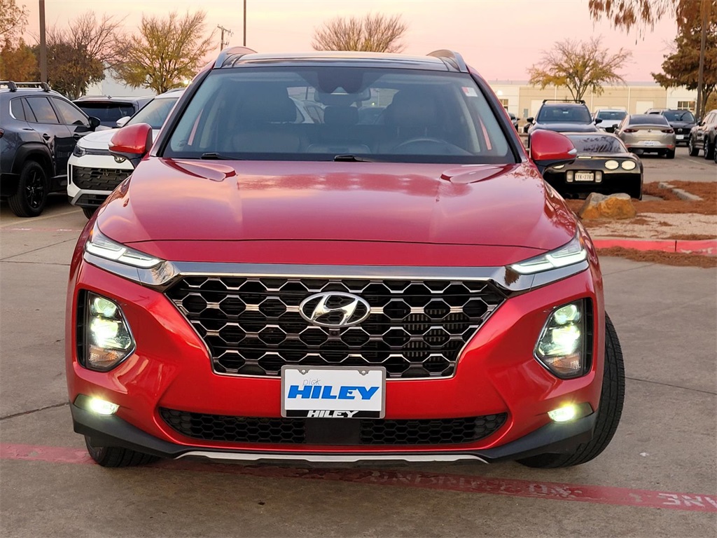 used 2020 Hyundai Santa Fe car, priced at $19,000