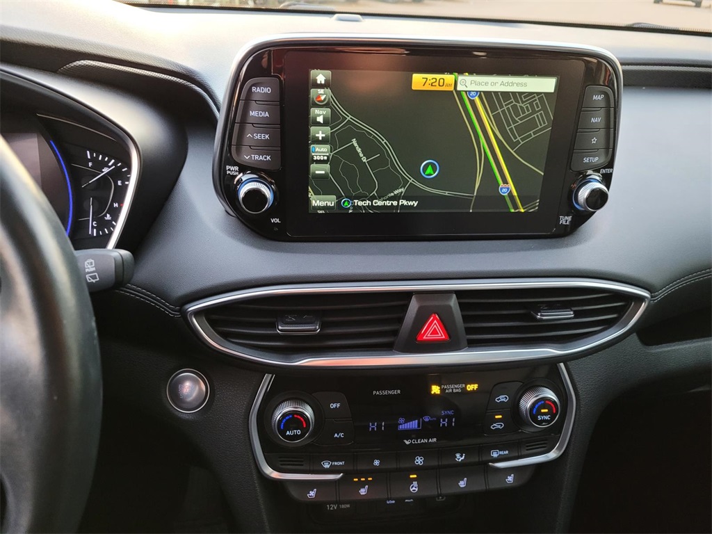 used 2020 Hyundai Santa Fe car, priced at $19,000