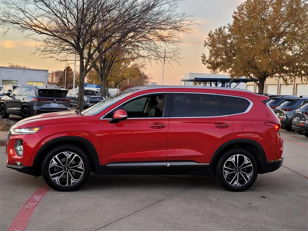 used 2020 Hyundai Santa Fe car, priced at $19,000