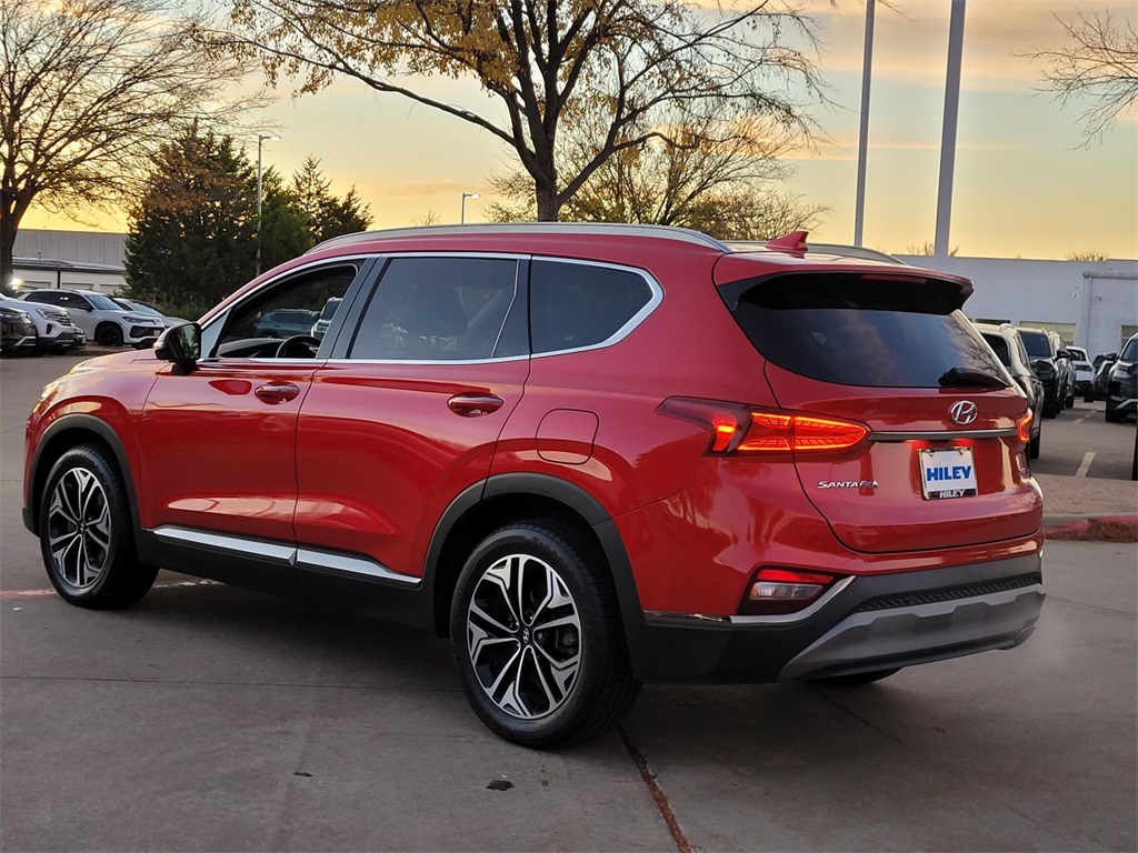 used 2020 Hyundai Santa Fe car, priced at $19,000