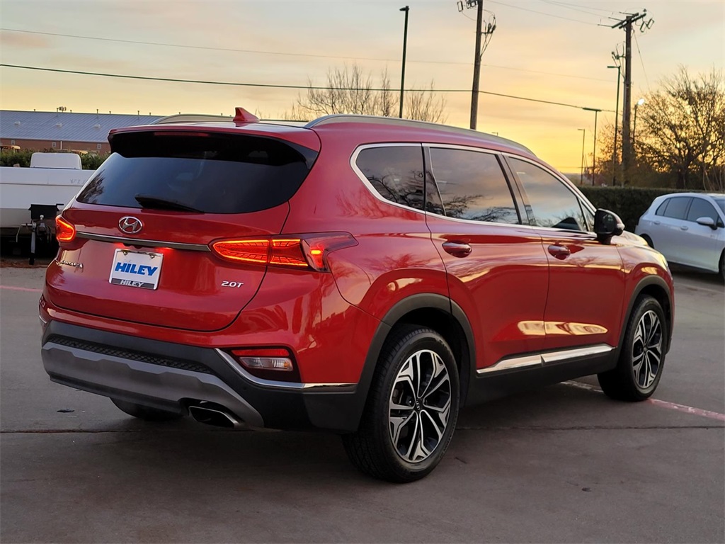 used 2020 Hyundai Santa Fe car, priced at $19,000