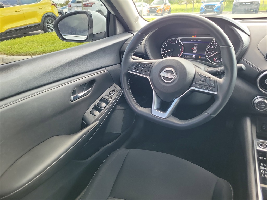 2024 Aspen White Tricoat Nissan Sentra SV FWD Sedan