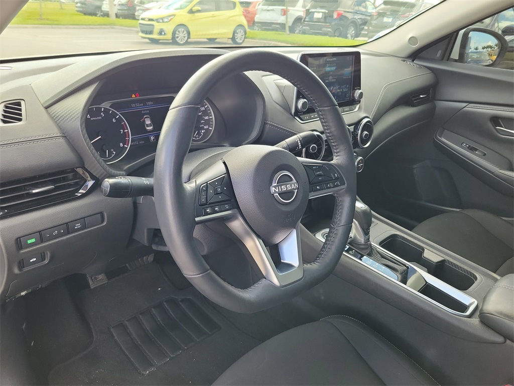 2024 Aspen White Tricoat Nissan Sentra SV FWD Sedan