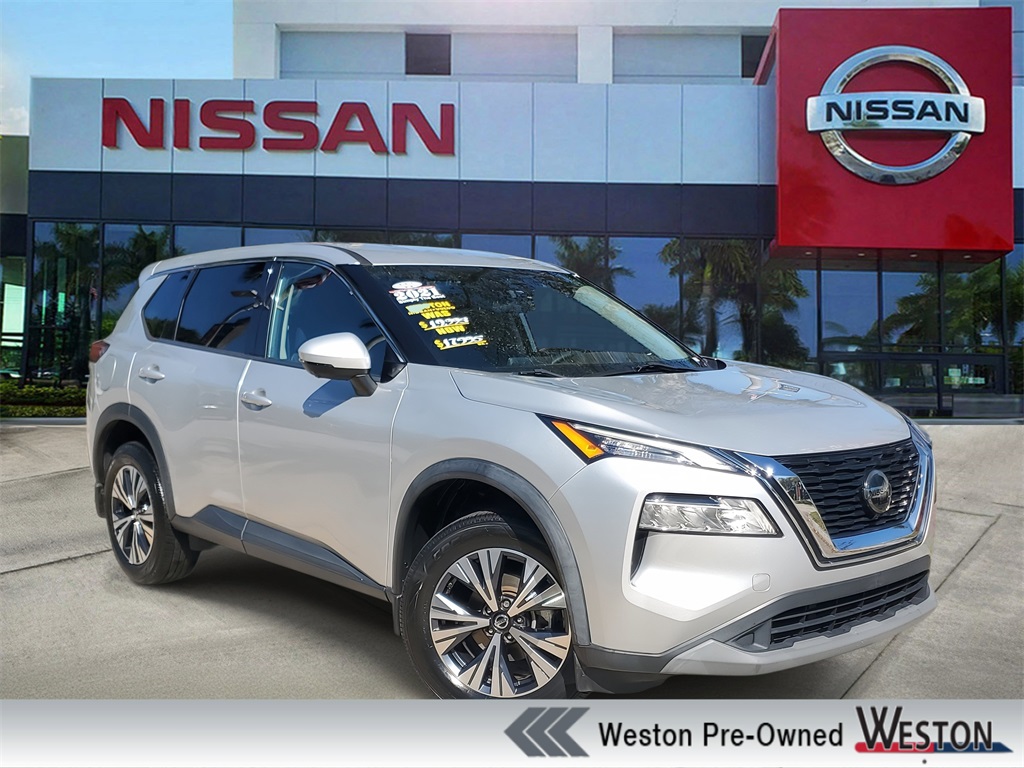 used 2021 Nissan Rogue car, priced at $17,946