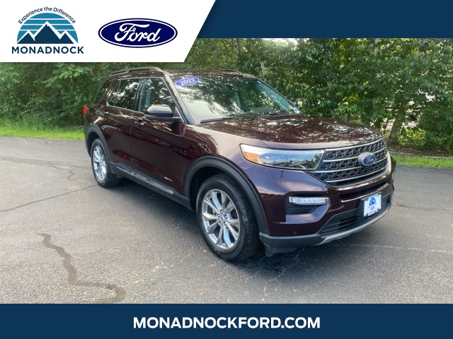 2022 Red Metallic Ford Explorer XLT SUV