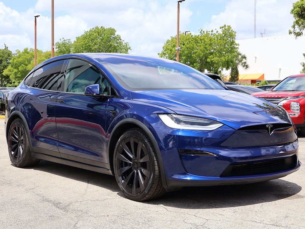 Used 2022 Tesla Model X Plaid with VIN 7SAXCBE68NF336747 for sale in Cleveland, OH