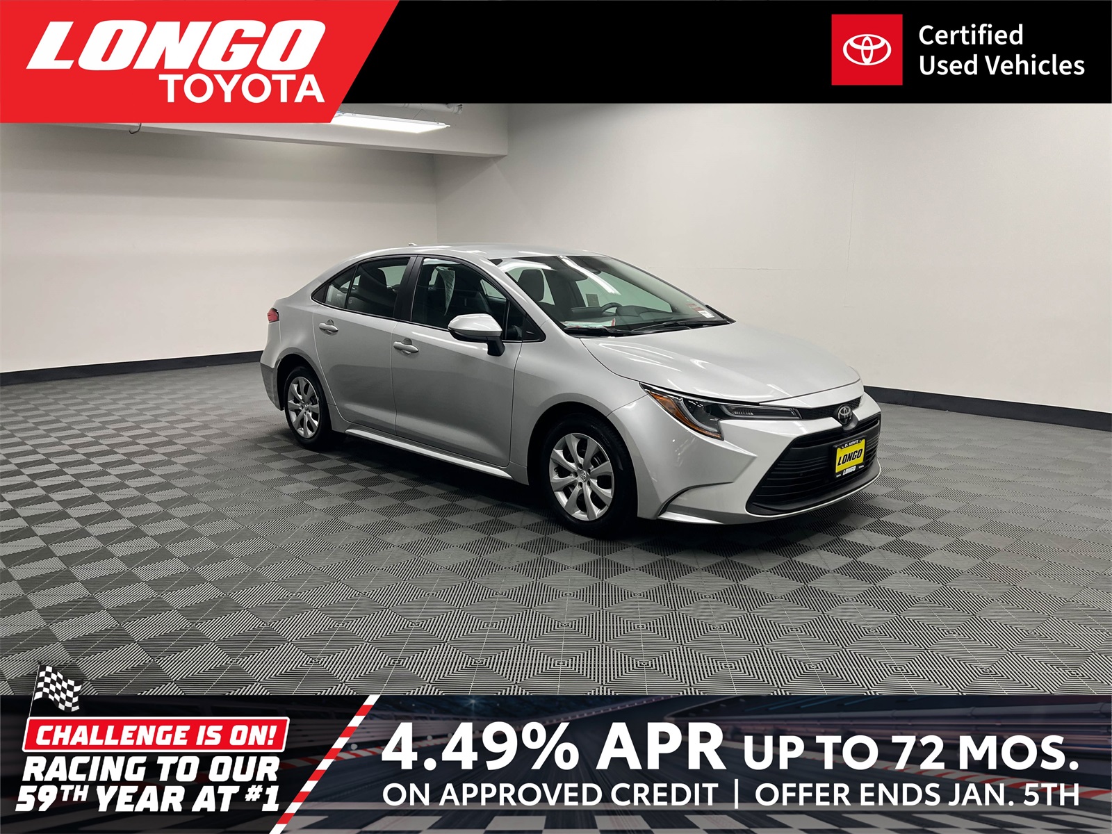 used 2024 Toyota Corolla car, priced at $20,388