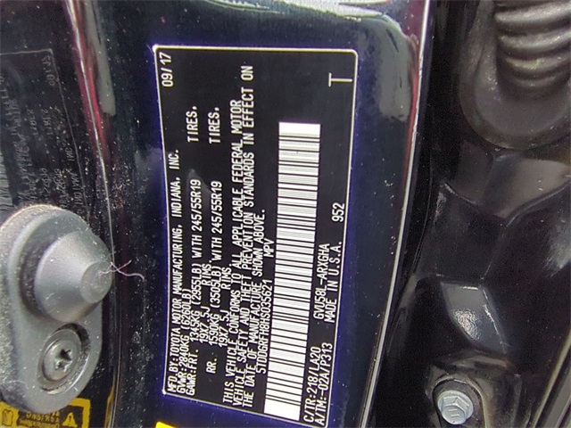 used 2017 Toyota Highlander Hybrid car, priced at $22,411