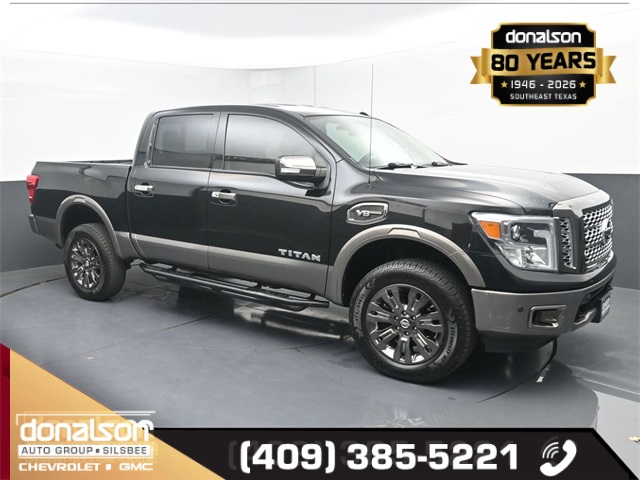 used 2017 Nissan Titan car, priced at $17,375