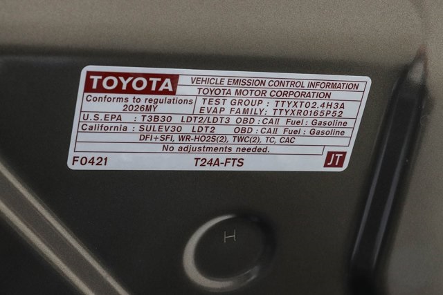 new 2026 Toyota Tacoma car, priced at $52,498