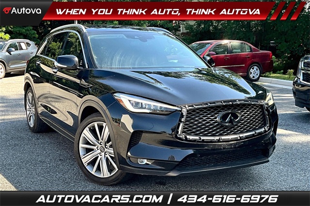 2021 Mineral Black INFINITI QX50 Sensory AWD SUV