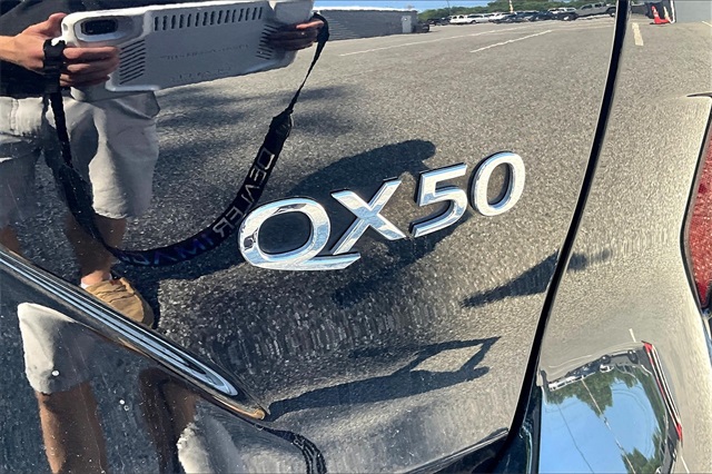 2021 Mineral Black INFINITI QX50 Sensory AWD SUV