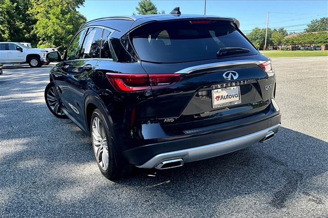 2021 Mineral Black INFINITI QX50 Sensory AWD SUV