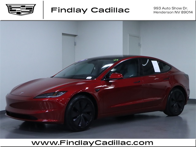 Used 2024 Tesla Model 3 Base with VIN 5YJ3E1EA7RF870557 for sale in Henderson, NV