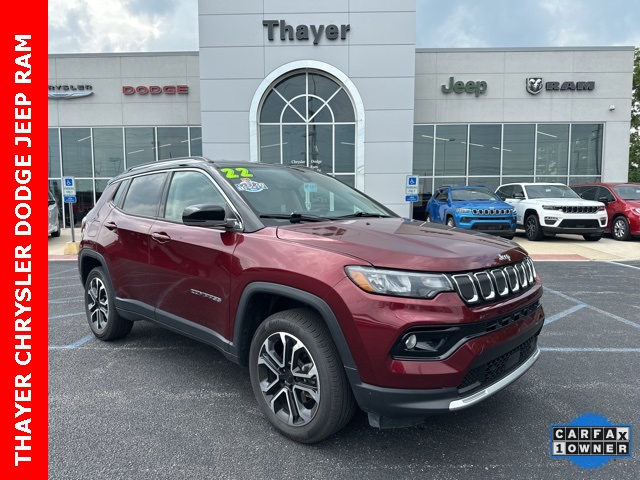 used 2022 Jeep Compass Limited 4D Sport Utility