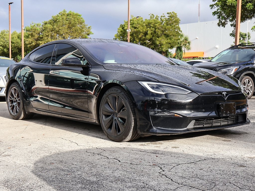 Used 2022 Tesla Model S Base with VIN 5YJSA1E51NF488805 for sale in Cleveland, OH
