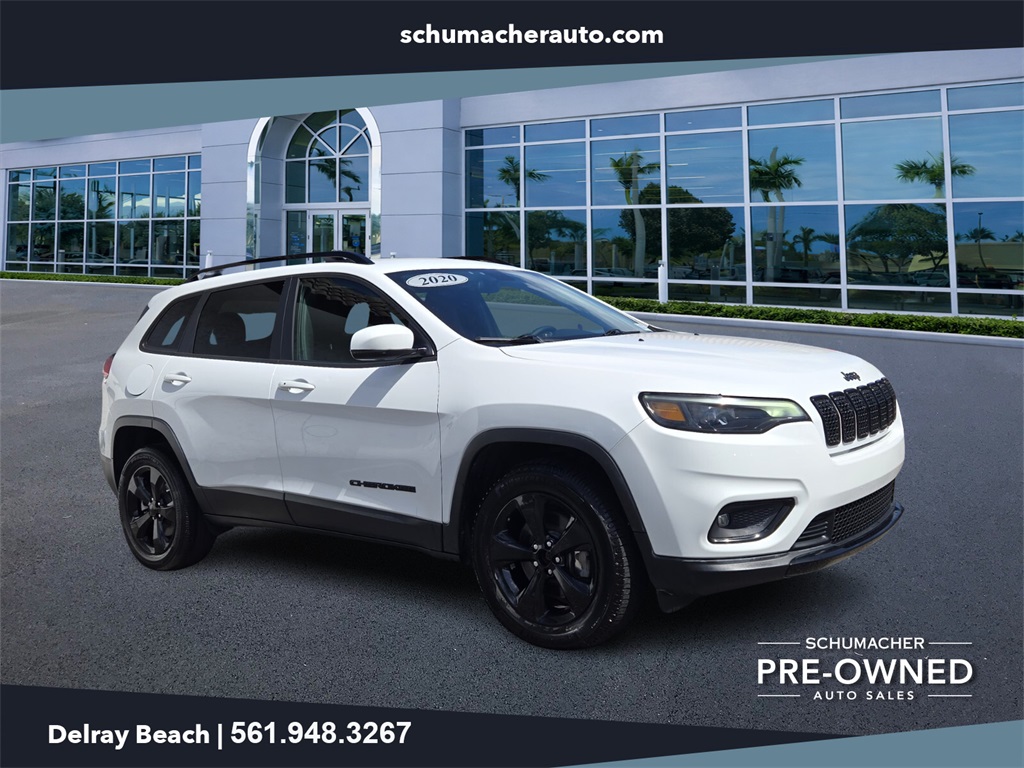 used 2020 Jeep Cherokee car, priced at $17,515