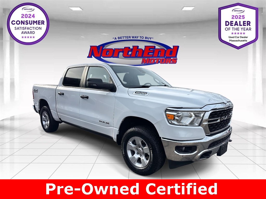 2023 Bright White Clearcoat Ram 1500 Big Horn/Lone Star 4X4 Truck