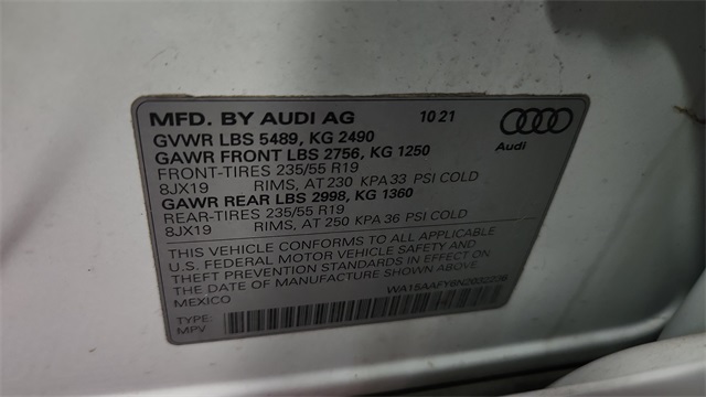 2022 Audi Q5 45 S line Premium quattro 2022 Audi Q5 45 S line Premium quattro