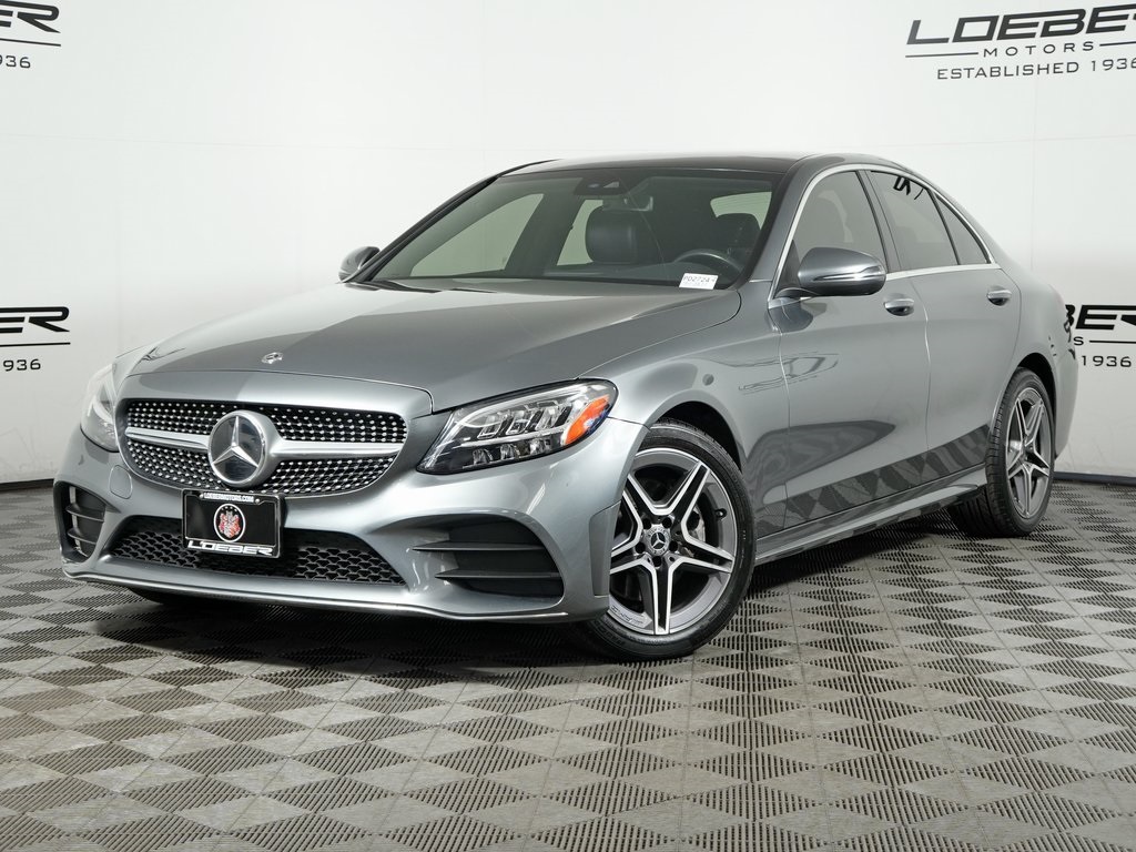 used 2021 Mercedes-Benz C-Class car, priced at $29,588