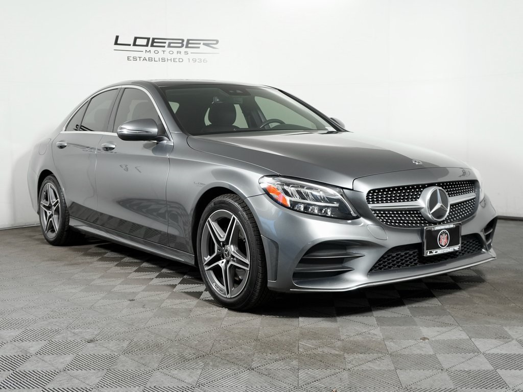 used 2021 Mercedes-Benz C-Class car, priced at $29,588