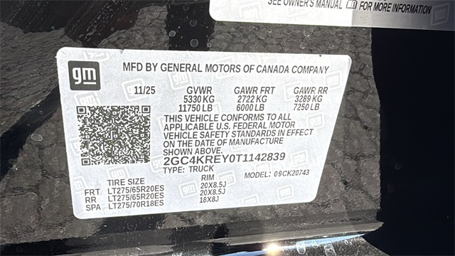 new 2026 Chevrolet Silverado 2500HD car, priced at $88,229