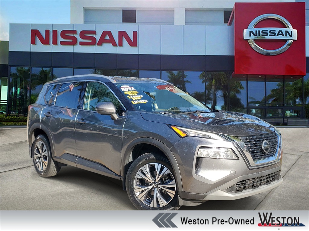 used 2021 Nissan Rogue car, priced at $14,987