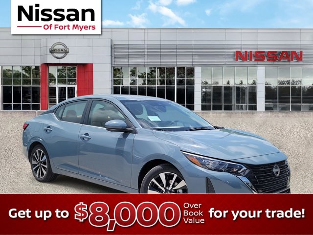 2025 Gray Metallic Nissan Sentra SV FWD Sedan