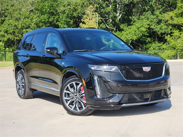 2025 Stellar Black Metallic Cadillac XT6 Sport SUV