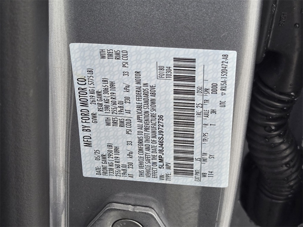 new 2025 Lincoln Nautilus car, priced at $54,083