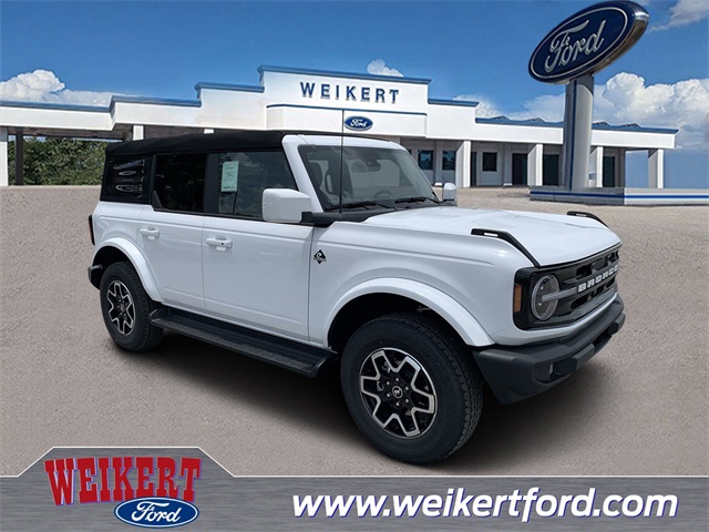 2025 Oxford White Ford Bronco Outer Banks 4X4 SUV